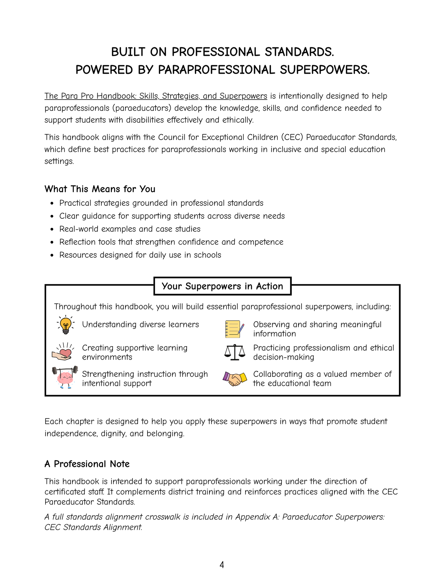 The Para Pro Handbook