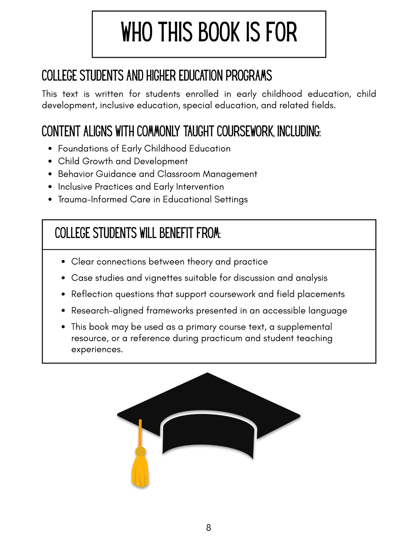 Early Childhood Foundations Handbook