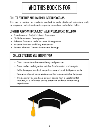 Early Childhood Foundations Handbook