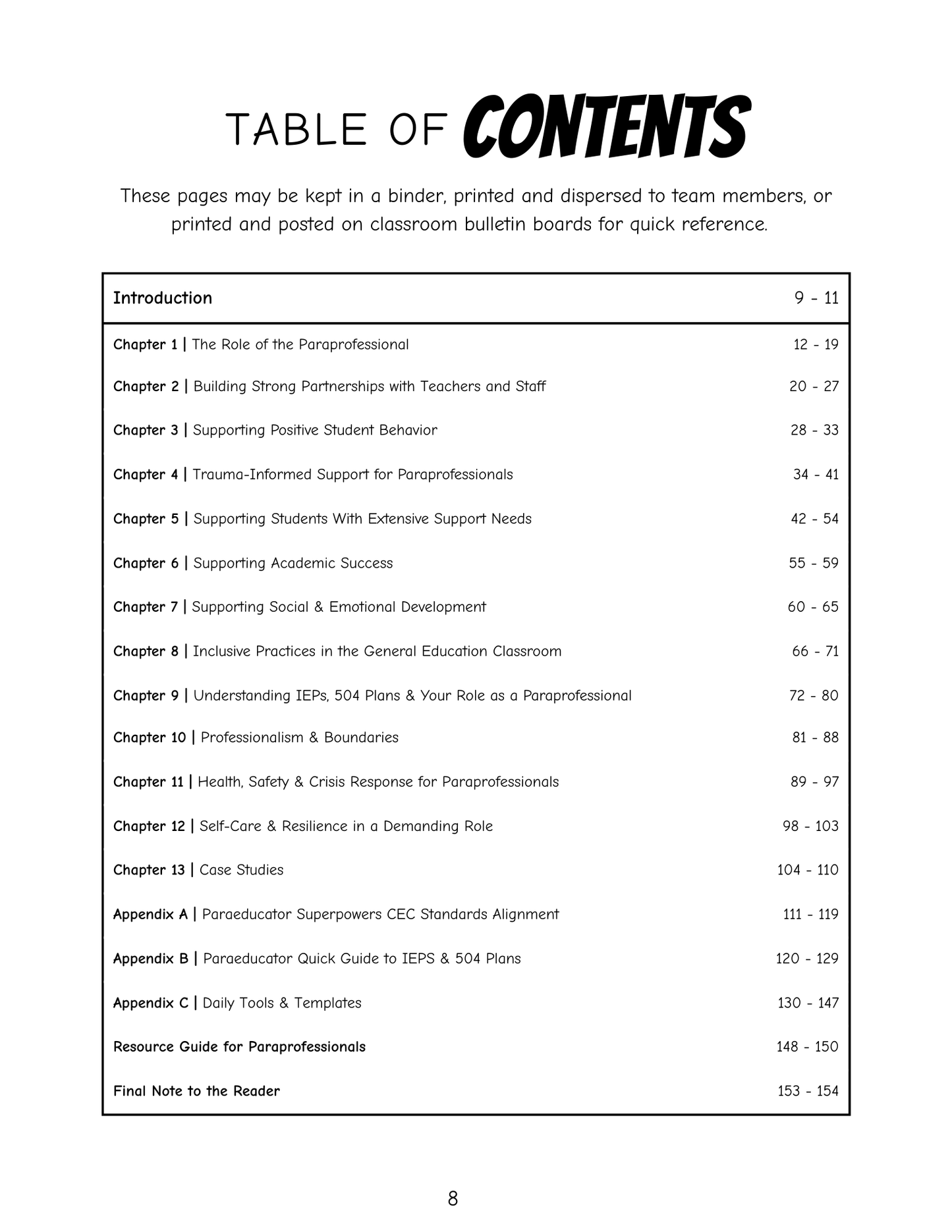 The Para Pro Handbook