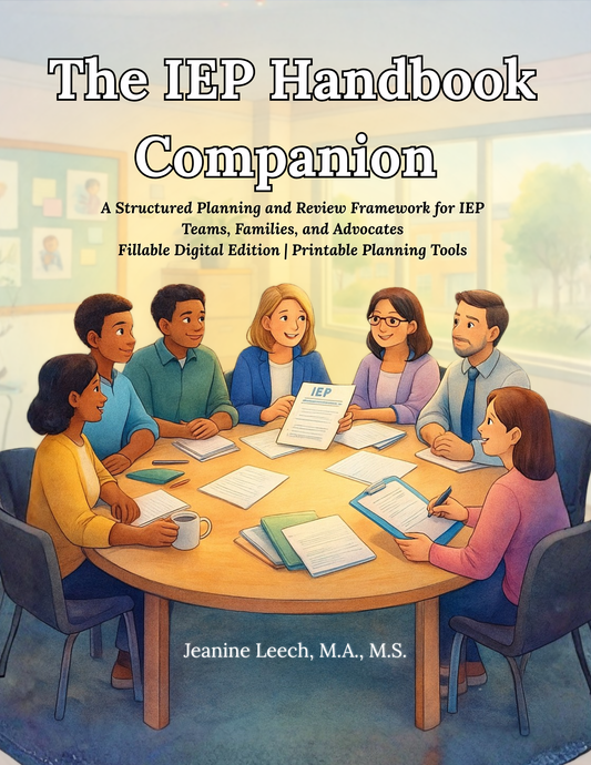 The IEP Hanbook Companion